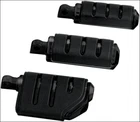 Kuryakyn 7560 Gloss Black Trident Small Iso-pegs W/ Male Mount Adapters For H... New. Price: $68.99.