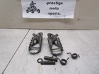 Left Right Foot Pegs & Springs ! 04-09 Honda CRF250R Pins Rests Used. Price: $18.94.