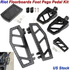 Riot Floorboards Shifter Foot Pegs Pedal Kit For Harley Touring Road Glide Dyna New. Price: $150.96.