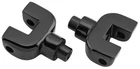 Kuryakyn Splined Passenger Footpeg Adapters Gloss Black #8927 Indian New. Price: $93.99.