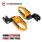 For Bmw F800GS 2008-2016 1.5IN Rider Front Wide Touring Foot Pegs New. Price: $71.20.