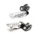 Silver R-fight 1" Extended Front Foot Pegs For Tiger 933I 900 03 04 05 06 New. Price: $59.25.