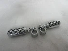 Harley Davidson Diamond Plate Highway Pegs 1.25" Used. Price: $59.99.