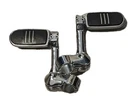1-1/4" 1.25" Motorcycle Highway Crash Bar Foot Pegs Fit For Harley Touring Used. Price: $35.00.