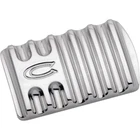 Covingtons C1042-C Brake Pedal Pad Finned Chrome New. Price: $120.50.