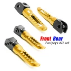 Gold Bob Front & Rear Foot Pegs For Honda CBR650F 14 15 16 17 18 New. Price: $85.38.