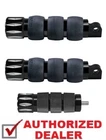 Air Cushioned Black Rival Footpegs & Shift By Avon 3 Pieces Harley Softail New. Price: $96.98.
