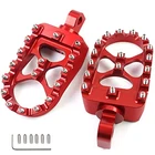 Cnc Motorcycle Wide Foot Pegs Aluminum 360 Roating Adjustable Suitable Red New. Price: $37.75.