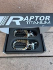 Raptor Titanium Footpegs Honda CRF250 450 CR125 And New. Price: $305.00.