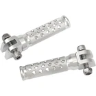 Emgo Footpegs Slash-cut Silver 50-11241A New. Price: $39.49.