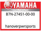 Yamaha Oem Part B7N-27451-00-00 Footrest 3 New. Price: $19.49.