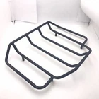 Httmt Detective Product- Matte Black Luggage Rack For Harley Touring New. Price: $69.95.