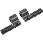 Lindby Blk Clamp/o Pegs 8/O-RINGS 1/4 Hwy Bar BL810 New. Price: $171.12.