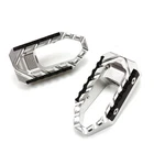 Cnc Silver Wide Rider Front Foot Pegs For Suzuki 1250 Sa Bandit 2007-2017 New. Price: $62.20.