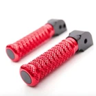 Red Cnc Anti Slip Rear Footpegs M-grip For Aprilia Tuono 1000R 05 06 07 08 09 New. Price: $60.48.