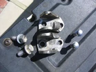 2000 & 2001 Honda CR125 CR250 Oem Right Left Foot Peg Brackets Bolts Used. Price: $129.00.
