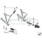 Genuine Bmw 46718530640 - Rear Footrest Rubber Neu. Price: $54.88.