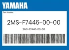 Yamaha Genuine 2MS-F7446-00-00 New. Price: $29.08.