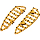 Arlen Ness Mx Driver Floorboards Gold Anodized Motorcycle Street Bike 06-894 New. Price: $539.95.