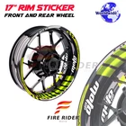 17'' Blue Rim Stickers Decals GP02 Pack For Kawasaki ZX6R Ninja 636 600 95-20 New. Price: $26.06.