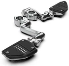 Ciro Twin Rail Chrome Footrests W/hingeless Clamps Clevis And Arm (60505) New. Price: $349.99.