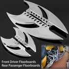 Driver & Passenger Floorboards Foot Rest For Harley Touring Softail Dyna New. Price: $95.99.