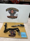 Harley Dyna Passenger Foot Peg Mount Bracket 1994-2005 94-05 Used. Price: $360.00.