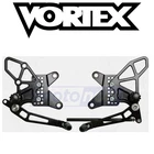 Vortex Adjustable Rear Set Version For 2009-2012 Kawasaki ZX600 Ninja Gj New. Price: $467.84.
