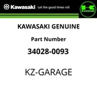 Kawasaki Genuine Right Front Foot Peg 34028-0093 New. Price: $94.55.