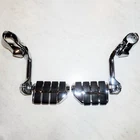 Kuryakyn Harley-davidson Cruise Footpegs & Short Angled Adjustable Mounts 1.25" Used. Price: $149.99.