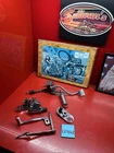 Shovelhead Harley Mid Control Brake Side Foot Peg Mount Fx Chopper Superglide Used. Price: $360.00.