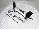 2014 10-16 Bmw K1600GTL Front Left Rearset Shift Lever Foot Peg Bracket Used. Price: $167.39.