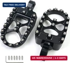 Mdpromcp Cnc Motorcycle Wide Foot Pegs Aluminum 360 Roating Adjustable Suitable New. Price: $48.98.