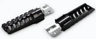 Burly Brand B13-1012B Razorback Rear Foot Pegs Thruxton Harley Softail 18-19 New. Price: $171.95.