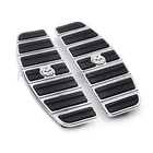 Xkh- Motorcycle Chrome Skull Zombie Rider Footboard Insert Kit- Traditional New. Price: $117.93.