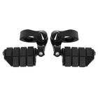 Black Highway Foot Pegs For Harley Davidson Touring Road Street Glide New. Price: $65.10.