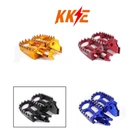 Kke Black Footpegs Billet Rest For E-bike Surron Ultra Bee 2023-2025 New. Price: $59.99.
