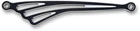 Arlen Ness Shift Rod Deep Cut Flat Black 19-913 New. Price: $161.20.