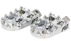 Flo Motorsports Style Footpeg Set Chrome 2"X3.125" FPEG-800CR New. Price: $171.09.