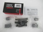 Kemimoto F1802-01101BK , Driver Floorboard Extenders Kit For Harley New. Price: $24.00.
