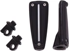 Ciro Foot Pegs Mount Black Aluminum W/rubber Rails 61022 New. Price: $109.99.