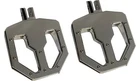 Pro-one Performance 500762 Bmx V1 Billet Footpeg Chrome New. Price: $157.46.