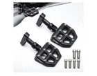 Mzs Motorcycle Passenger Floorboards Foot Pegs Cnc Black Harley Touring Models New. Price: $34.71.