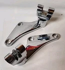 Rear Footpeg Mount Set Chrome Fits Harley Davidson 27-0860 New. Price: $23.00.