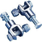 Drag Specialties Chrome Footpeg Mounts DS-253483 New. Price: $24.33.