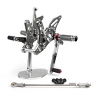 Adjustable Rearsets Footrest Pegs For Suzuki SV650/S 16-19 Gray S2 New. Price: $189.63.