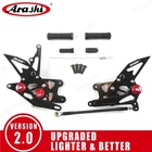 For Suzuki GSXR1000 K7 K8 2007 2008 Arashi V2.0 Front Rider Footrest Pegs New. Price: $148.50.