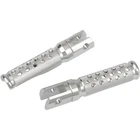 Emgo Footpegs Slash-cut Silver 50-11211A New. Price: $39.49.