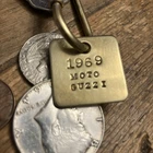 1969 Guzzi Motorcycle Key Fob New. Price: $14.95.