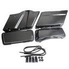 Saddlebag Set Black For Harley-davidson V-twin 49-2798 New. Price: $588.99.